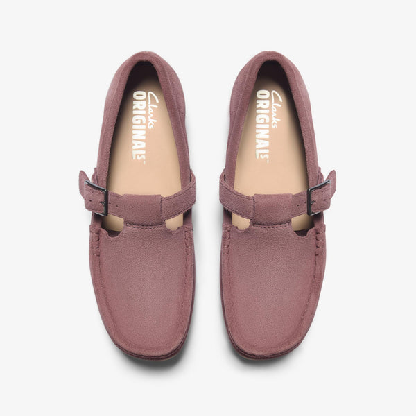 [26183077] WOMENS CLARKS WALLABEE T BAR