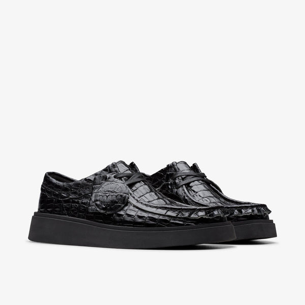 [26183329] MENS CLARKS X MARTINE ROSE TORVIEW 'BLACK CROC'
