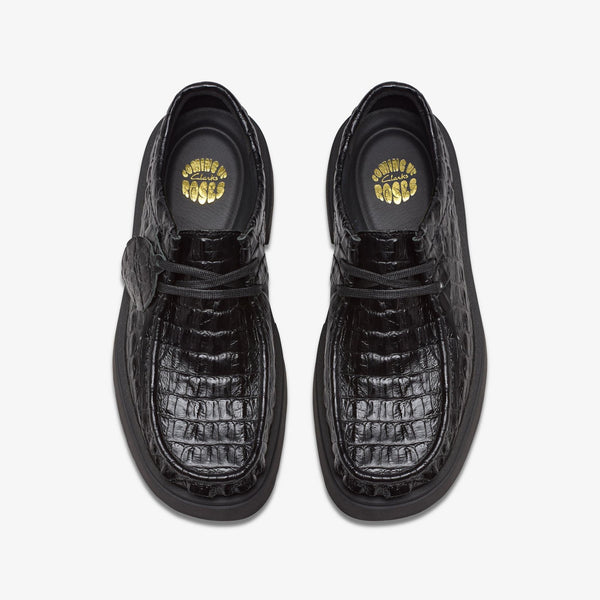 [26183329] MENS CLARKS X MARTINE ROSE TORVIEW 'BLACK CROC'