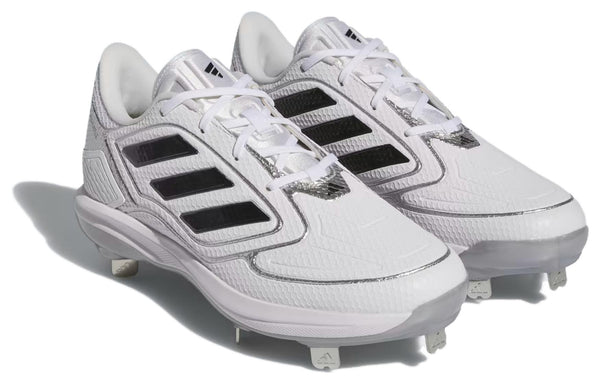 [IG7135] WOMENS ADIDAS ADIZERO PUREHUSTLE 3 'WHITE BLACK SILVER'