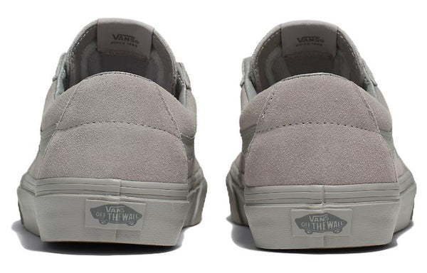 [VN0009QRGRY] MENS VANS SK8-LOW MONO SUEDE GREY - TURTLE DOVE/BLACK SUEDE/CANVAS