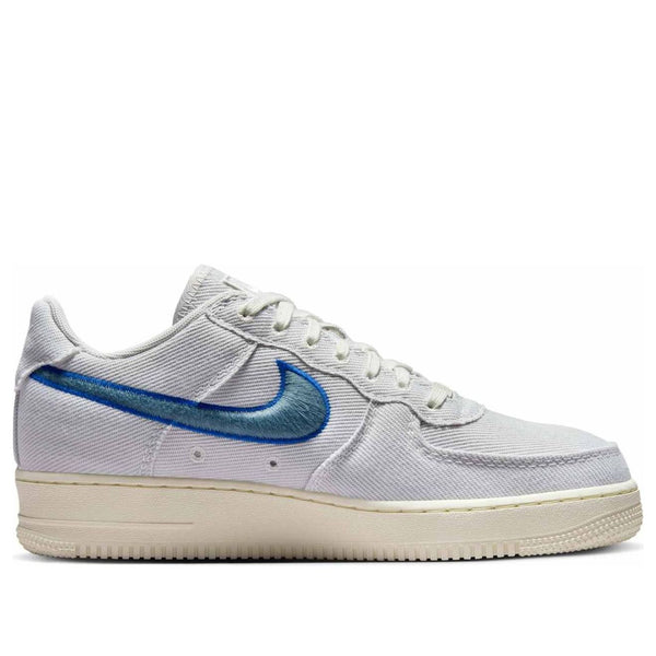 [HV1204-001] MENS NIKE AIR FORCE 1 LOW CANVAS 'PHOTON DUST GAME ROYAL'