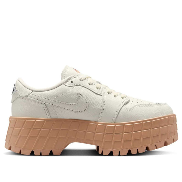 [HF3184-101] WOMENS AIR JORDAN RETRO 1 LOW BROOKLYN 'SAIL RATTAN'