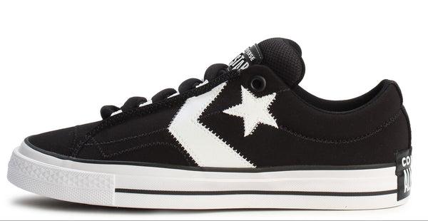[A11483C] MENS CONVERSE STAR PLAYER 76 LOW 'PUFF BLACK WHITE'