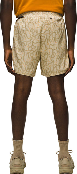 MENS PRANA PEAK TO PAVEMENT LINED UPF 30+ 6" INCH SHORTS