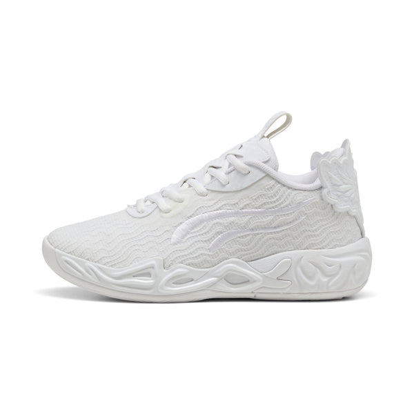 [311321-01] GRADE SCHOOL PUMA LAMELO MB 04 LO ICE WHITE 'ICE WHITE'