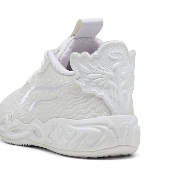 [311321-01] GRADE SCHOOL PUMA LAMELO MB 04 LO ICE WHITE 'ICE WHITE'