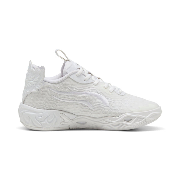[311321-01] GRADE SCHOOL PUMA LAMELO MB 04 LO ICE WHITE 'ICE WHITE'