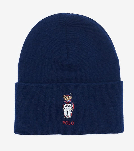 [PE0051-411] ADULT POLO RALPH LAUREN 2022 OLYMPICS BEAR BEANIE