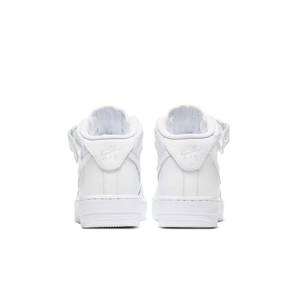 [314195-113] Grade School Nike AIR FORCE 1 MID WHITE (GS)