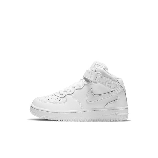 [314196-113] Preschool Nike AIR FORCE 1 MID 'WHITE (PS)'