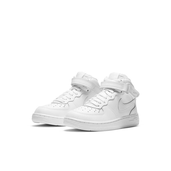 [314196-113] Preschool Nike AIR FORCE 1 MID 'WHITE (PS)'