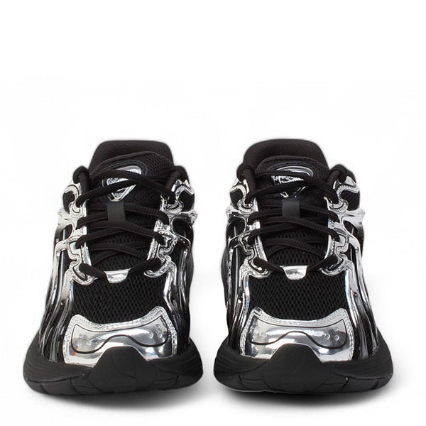 [403577-01] GRADE SCHOOL PUMA INVERSE REV 'BLACK DARK GREY SILVER'