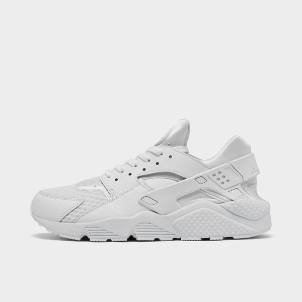 [318429-111] MENS NIKE AIR HUARACHE WHITE PLATINUM