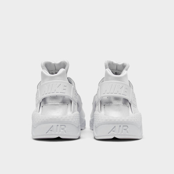 [318429-111] MENS NIKE AIR HUARACHE WHITE PLATINUM