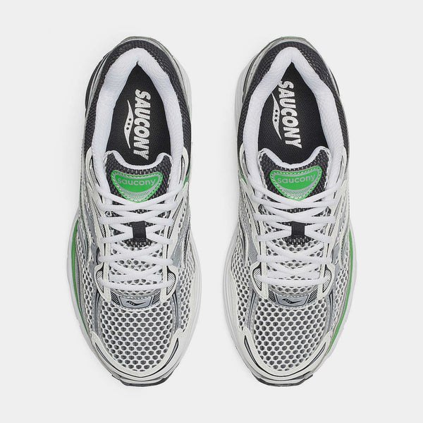 [S70739-17] MENS SAUCONY PROGRID OMNI 9 'SILVER/GREEN'