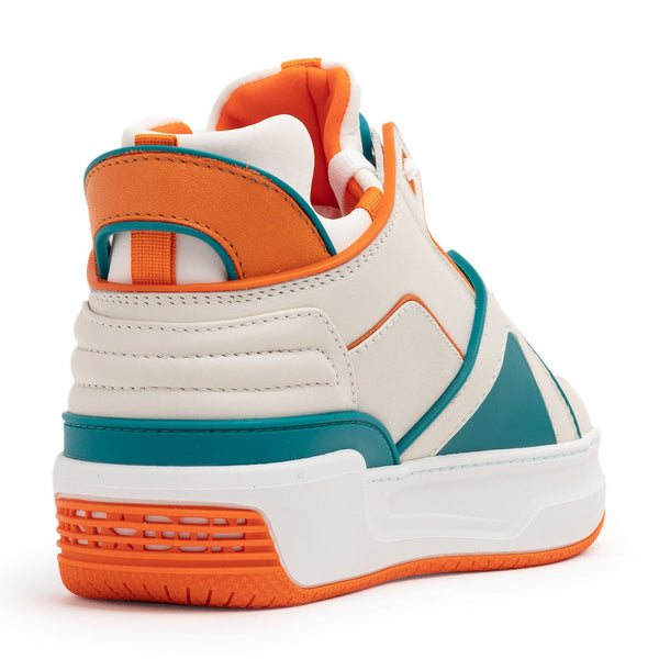 [31JUSQ02-218550-WOT] Mens Just Don TENNIS COURTSIDE MID 'WHITE ORANGE'