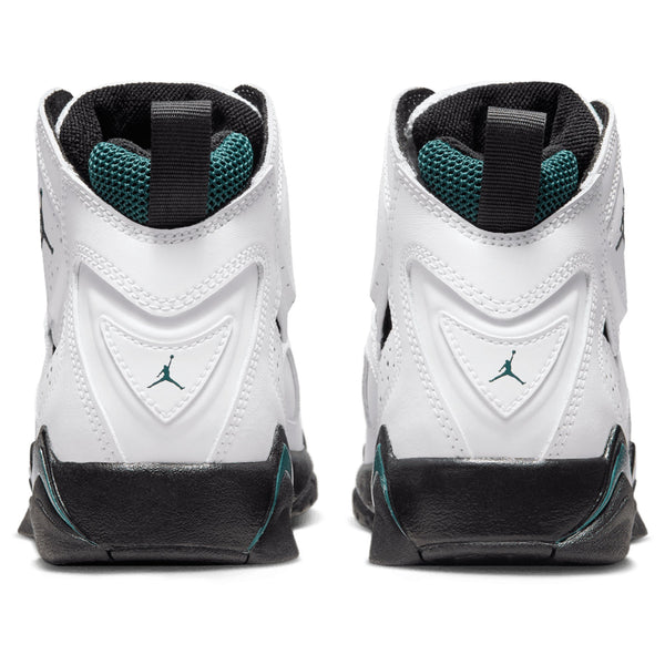 [343795-133] GRADE SCHOOL AIR JORDAN TRUE FLIGHT 'WHITE OXIDIZED GREEN BLACK'