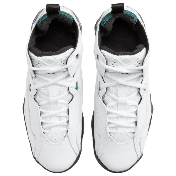 [343795-133] GRADE SCHOOL AIR JORDAN TRUE FLIGHT 'WHITE OXIDIZED GREEN BLACK'