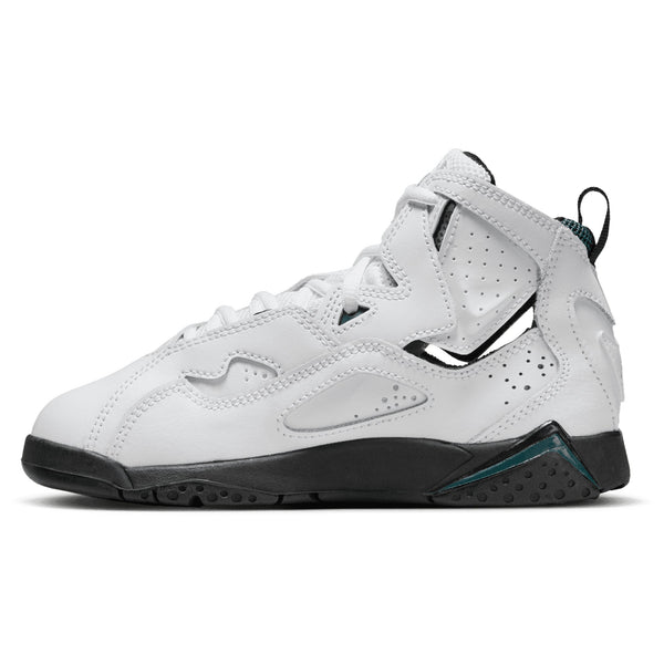 [343796-133] GRADE SCHOOL AIR JORDAN TRUE FLIGHT 'WHITE OXIDIZED GREEN BLACK'