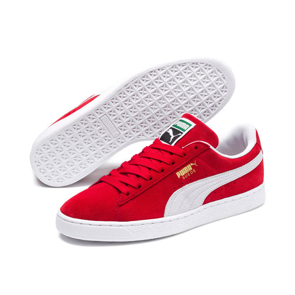 [352634-65] Mens PUMA SUEDE CLASSIC+ HIGH RISK 'RED-WHITE'