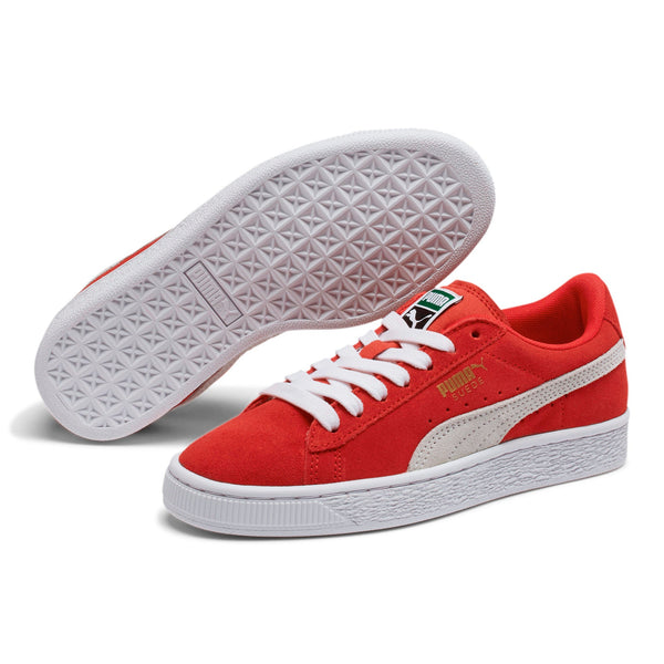 [355110-03] Youth PUMA SUEDE JR 'HIGH RISK RED'
