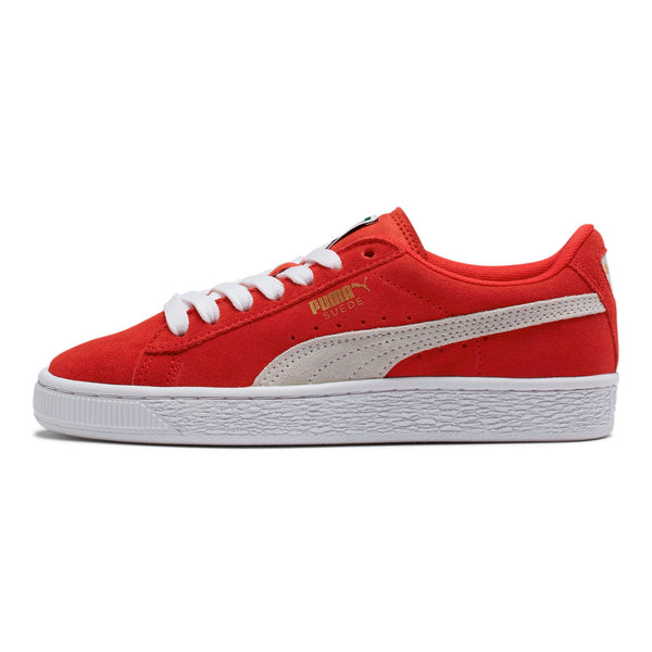 [355110-03] Youth PUMA SUEDE JR 'HIGH RISK RED'