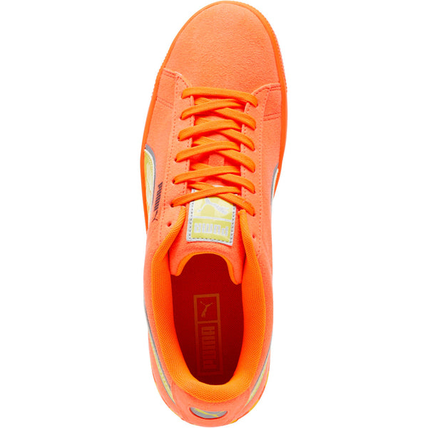 [368230-01] MENS PUMA SUEDE 'HAZARD ORANGE'