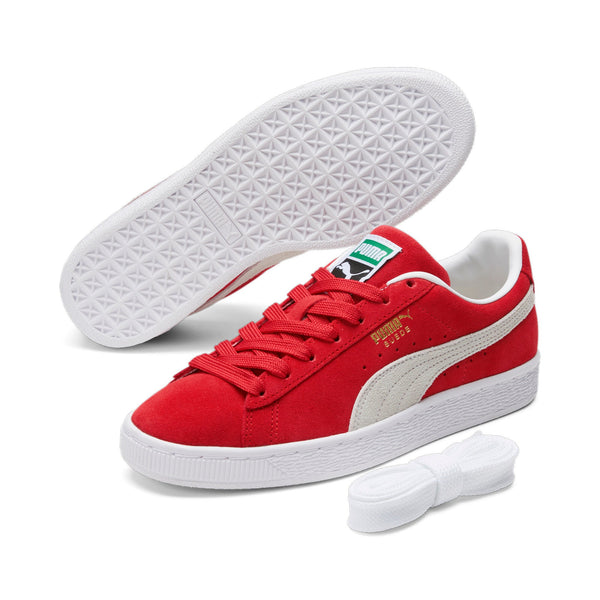[381410-02] Womens Puma Suede Classic XXI 'High Risk Red White'