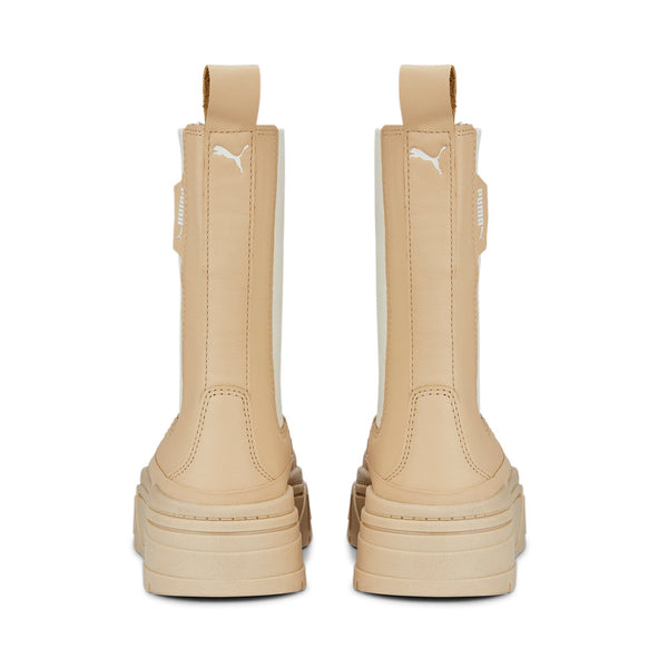[386272-02] WOMENS PUMA MAYZE STACK CHELSEA BOOT 'LIGHT SAND'