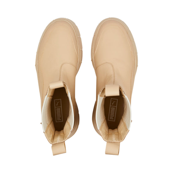 [386272-02] WOMENS PUMA MAYZE STACK CHELSEA BOOT 'LIGHT SAND'