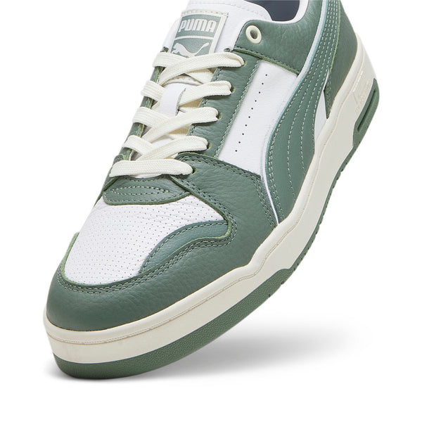 [394693-02] MENS PUMA SLIPSTREAM LO VINTAGE 'EUCALYPTUS WHITE'