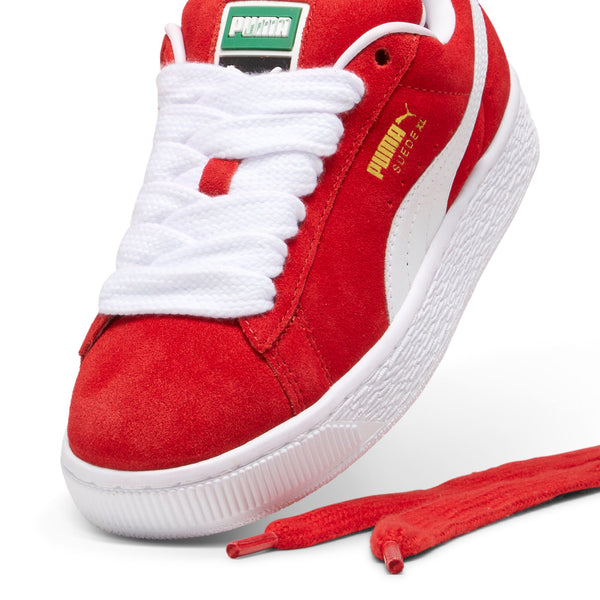 [396577-03] GRADE SCHOOL PUMA SUEDE XL GS 'RED WHITE'