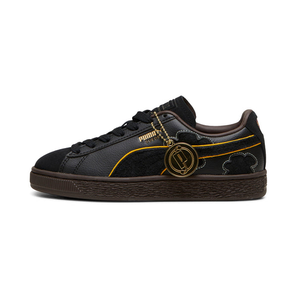 [396724-01] GRADE SCHOOL PUMA SUEDE 1 PIECE 'BLACKBEARD'