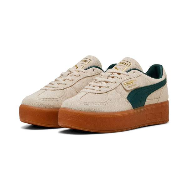 [399348-18] WOMENS PUMA PALERMO ELEVATA 'ALPINE SNOW GREEN TERRAIN'