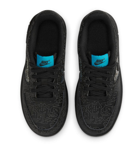[DN1438-001] PRESCHOOL NIKE AIR FORCE 1 LOW 'COMPUTER CHIP SPACE JAM' (PS)