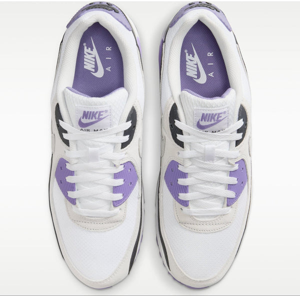 [DM0029-114] MENS NIKE AIR MAX 90 'WHITE DUSTY AMETHYST'
