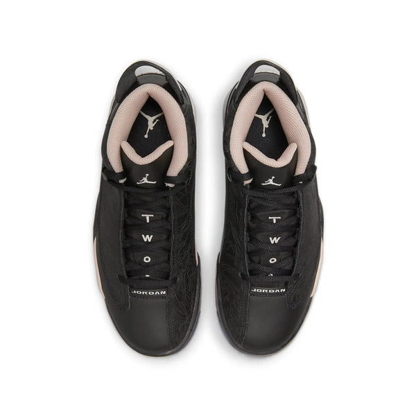 [DV1360-021] GRADE SCHOOL AIR JORDAN DUB ZERO 'BLACK WHITE FOSSIL STONE'