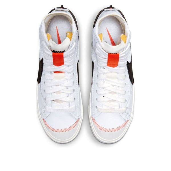 [DQ1471-100] WOMENS NIKE BLAZER MID 77 JUMBO 'WHITE BLACK SAIL'