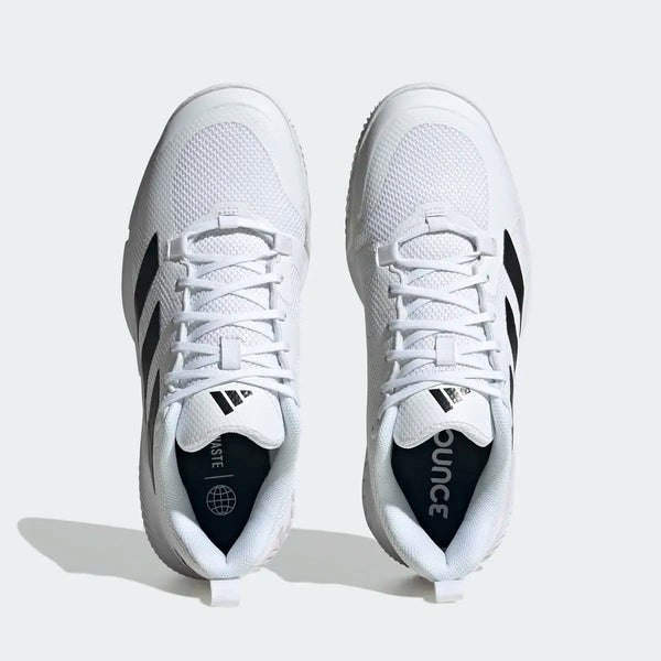 [HR1239] MENS ADIDAS COURT TEAM BOUNCE 2.0 'CLOUD WHITE CORE BLACK'