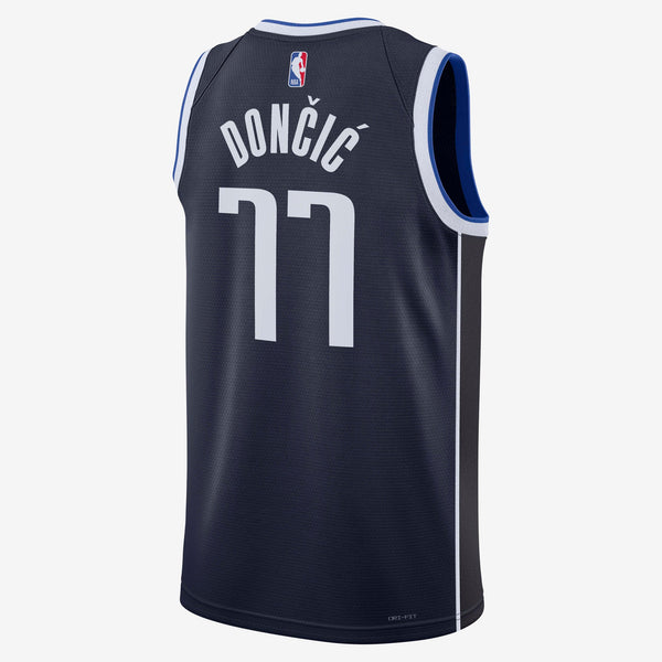 [9Y2B7BXJP-MAVDL] YOUTH NIKE NBA MAVERICKS '77 DONCIC' SWINGMAN JERSEY