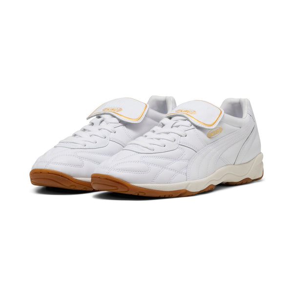 [401683-02] MENS PUMA KING INDOOR 'WHITE FROSTED IVORY'