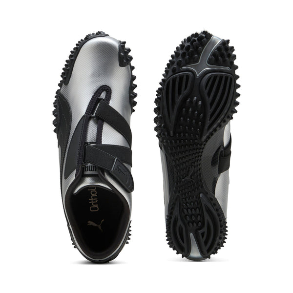 [403188-01] MENS PUMA MOSTRO METAL 'SILVER BLACK'