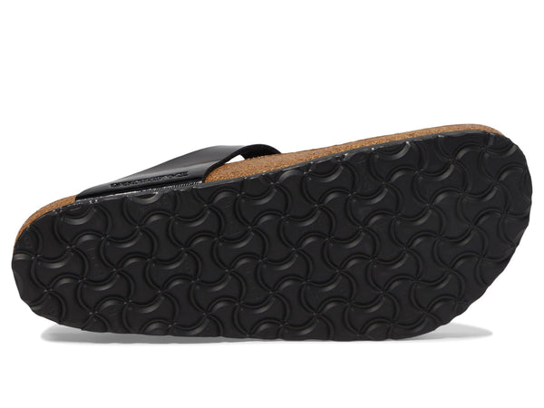 [43661] UNISEX BIRKENSTOCK GIZEH BIRKO-FLOR PATENT (REGULAR WIDTH)