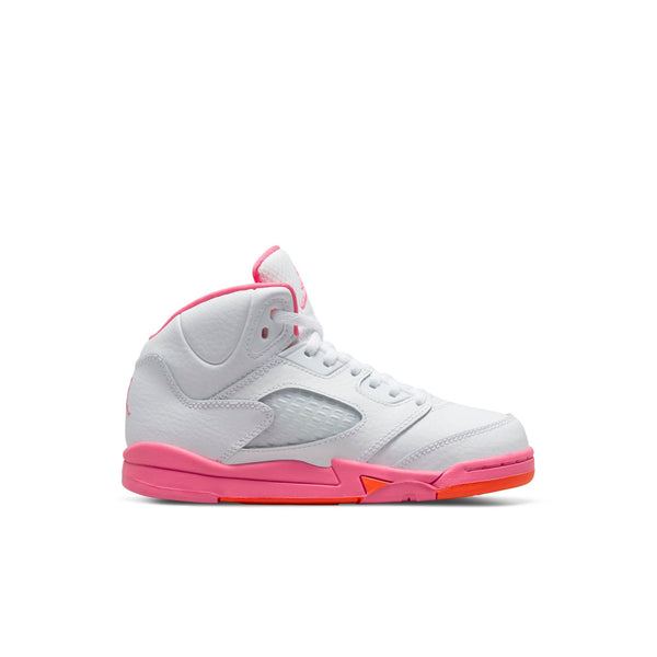 [440893-168] Preschool Air Jordan Retro 5 'WNBA Pinksicle Safety Orange' (PS)