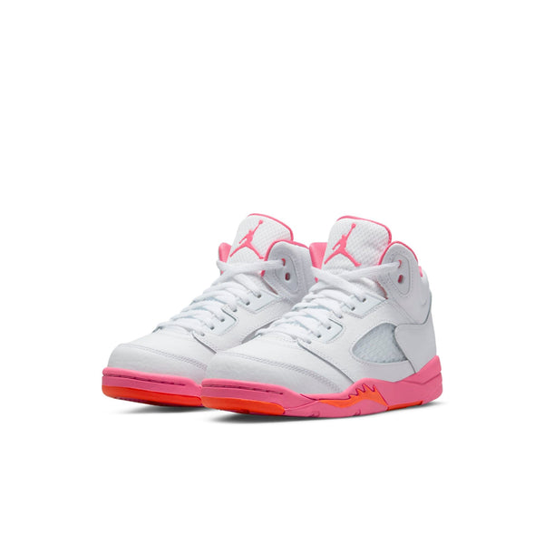 [440893-168] Preschool Air Jordan Retro 5 'WNBA Pinksicle Safety Orange' (PS)