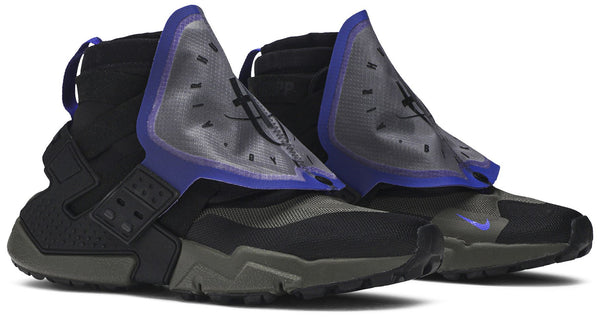 [AT0298-001] MENS NIKE AIR HUARACHE GRIPP 'BLACK OLIVE CANVAS'