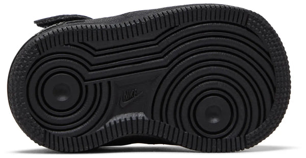 [314197-004] Toddlers Nike AIR FORCE 1 MID 'BLACK BLACK (TD)'
