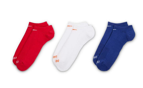 [SX6889-996] MENS NIKE EVERYDAY PLUS CUSHION TRAINING NO-SHOW SOCKS (3 PAIRS)