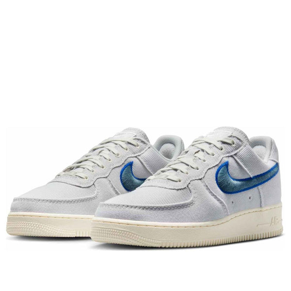 [HV1204-001] MENS NIKE AIR FORCE 1 LOW CANVAS 'PHOTON DUST GAME ROYAL'